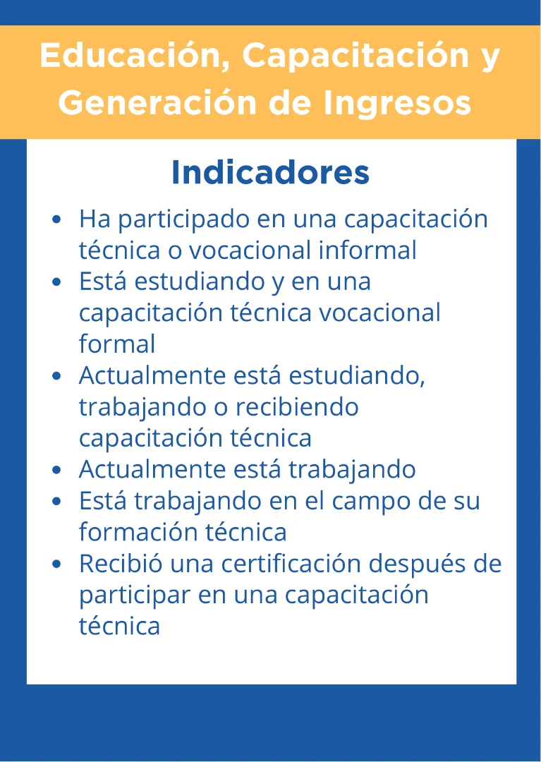 Educación, Capacitación y Generación de Ingresos - Imagen 2